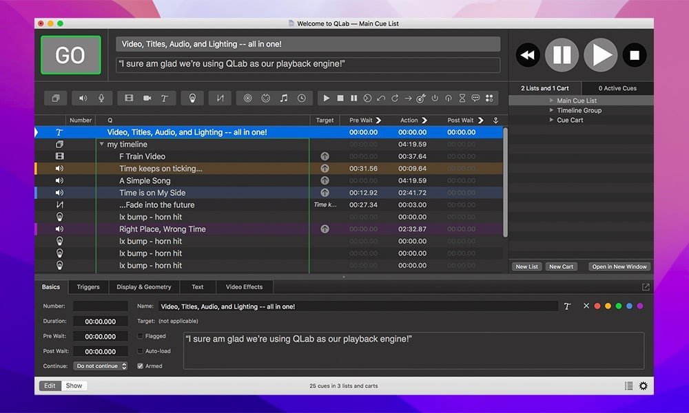 QLab Pro