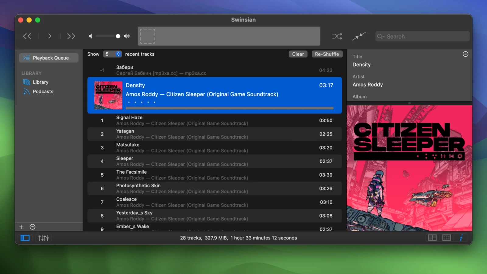 Swinsian 3.0.8