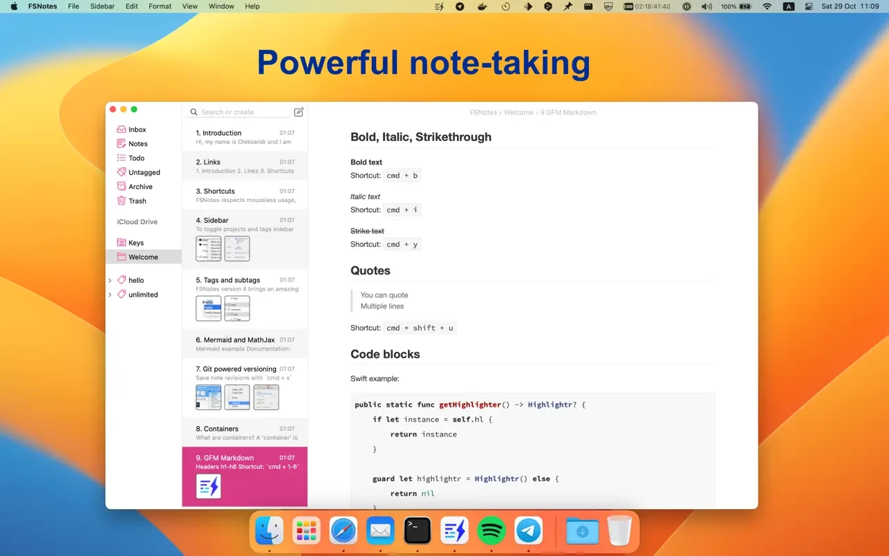 FSNotes 7.1.4