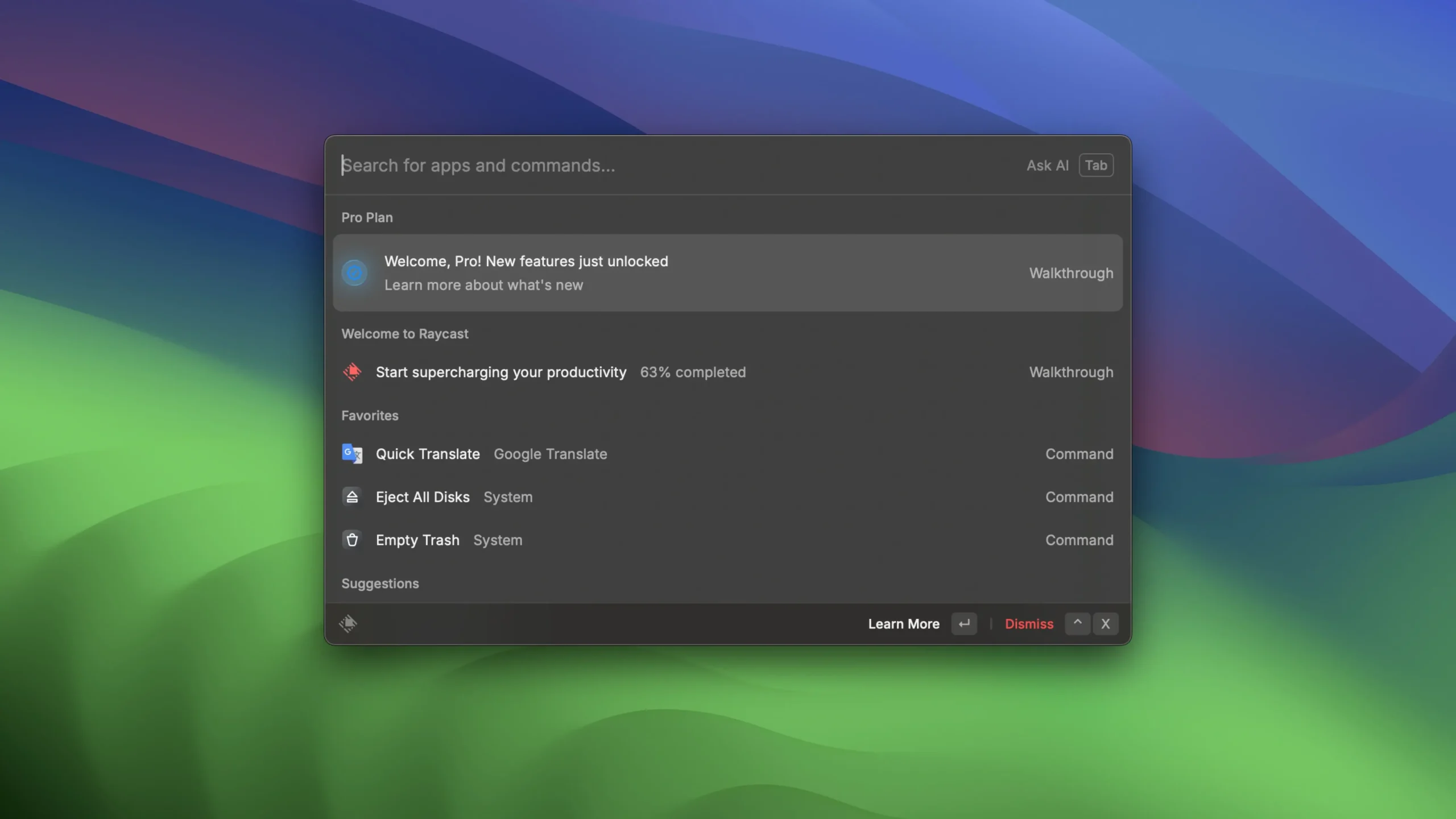 Raycast Pro 1.104.13