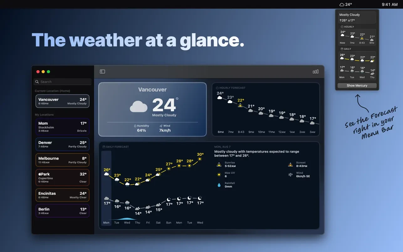Mercury Weather 3.4.7
