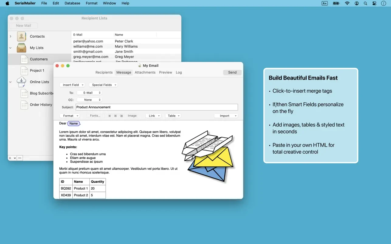 SerialMailer 8.5.3
