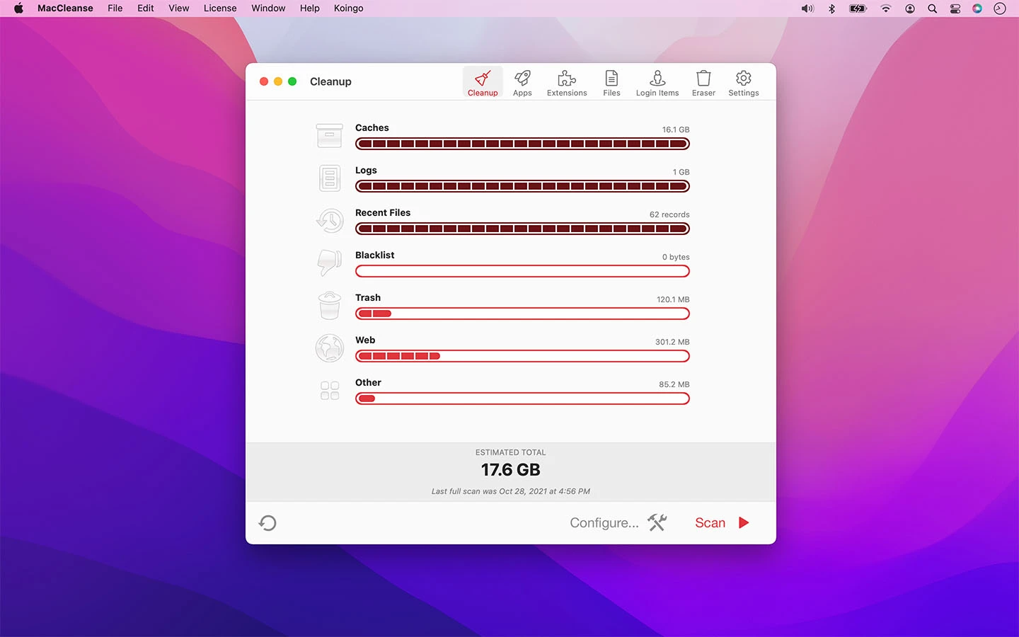 MacCleanse 14.5
