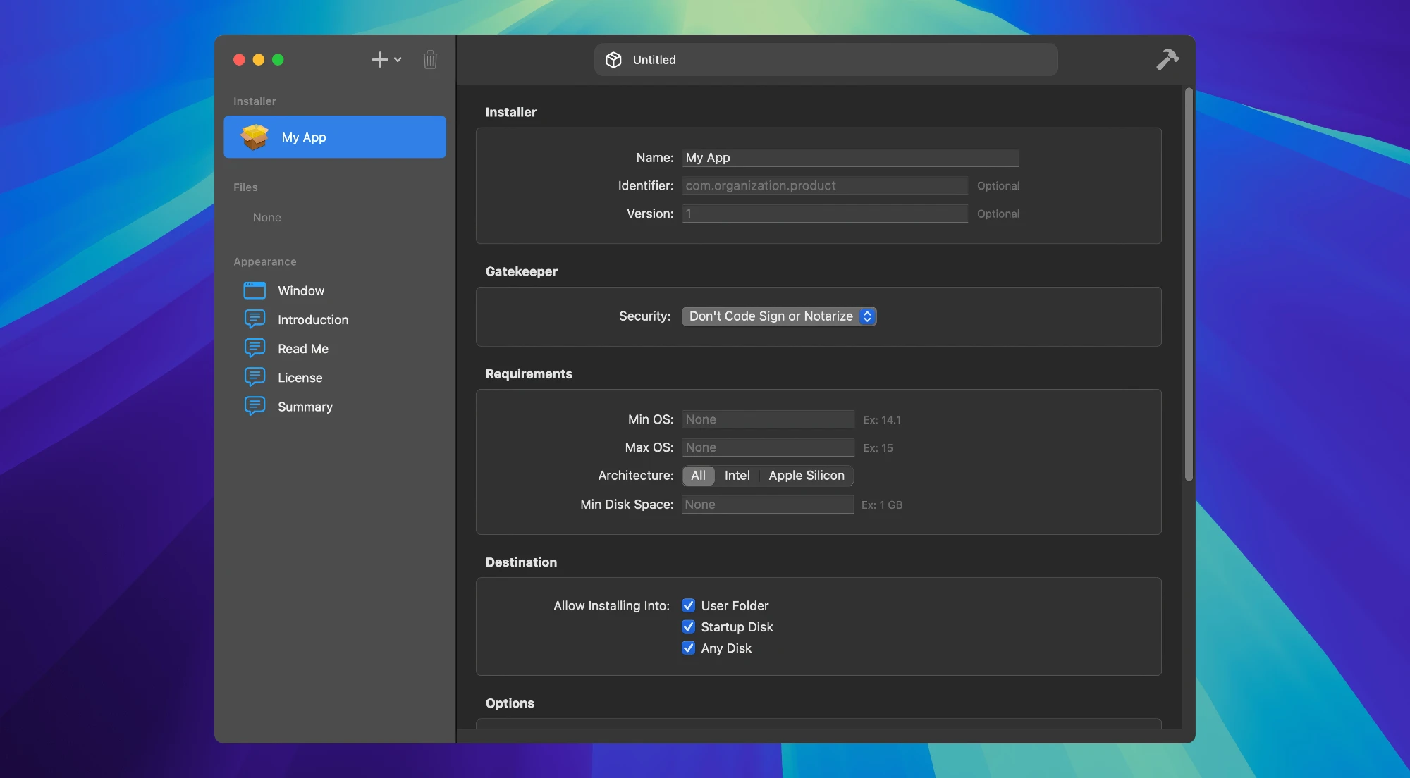 Package Builder 2.0.1