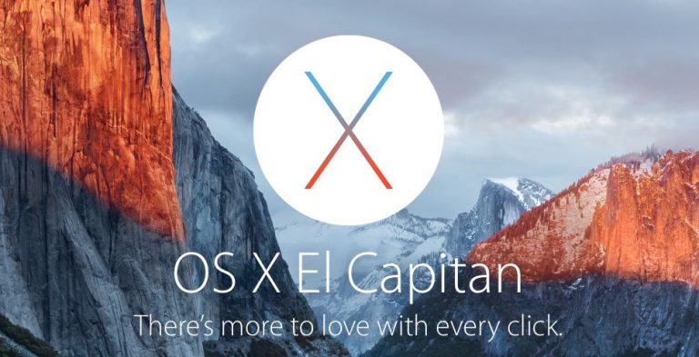 Mac OS X El Capitan 10.11