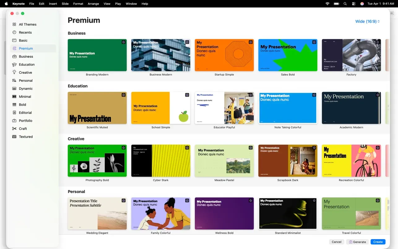 Keynote Creator Studio 15.2