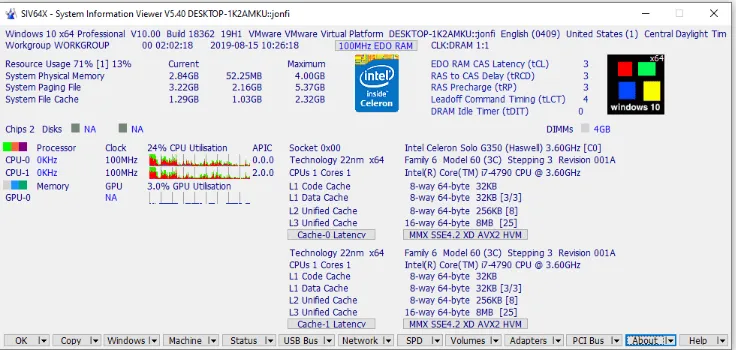 System Info 18.18