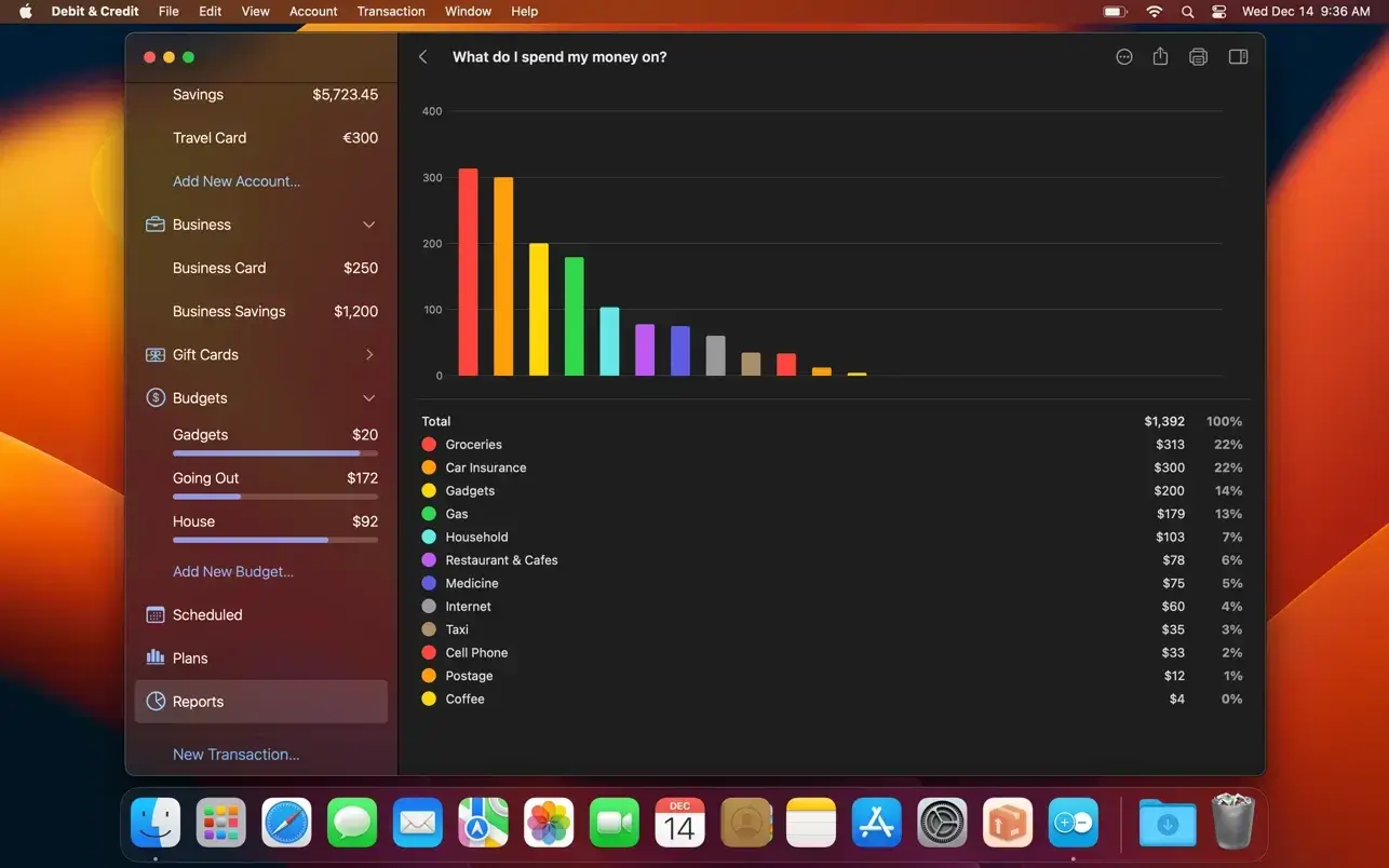 Debit & Credit Premium 7.7.1