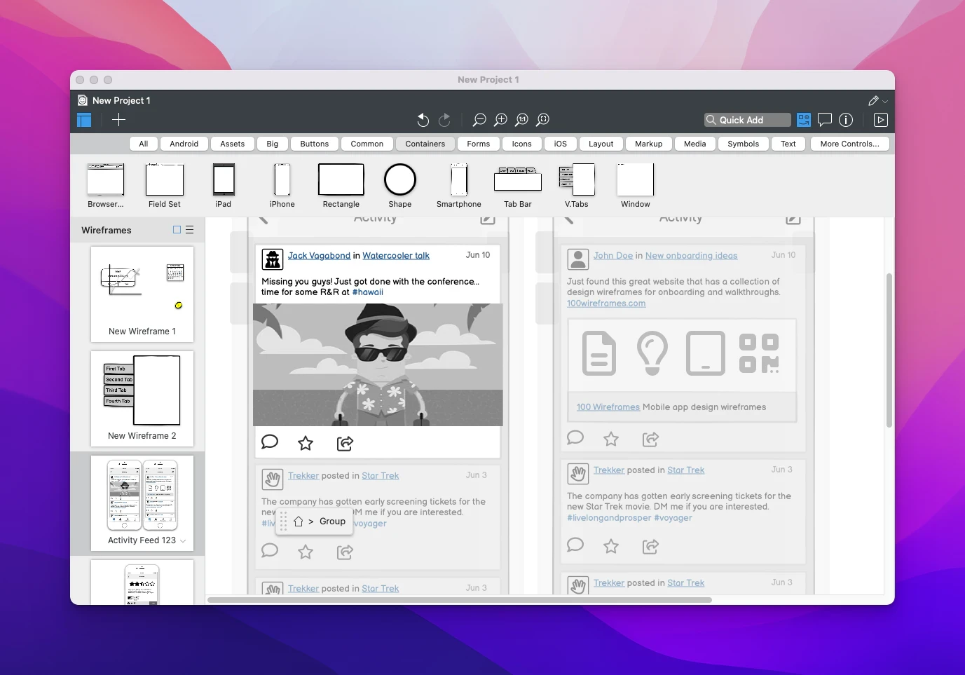 Balsamiq Wireframes 4.7.5