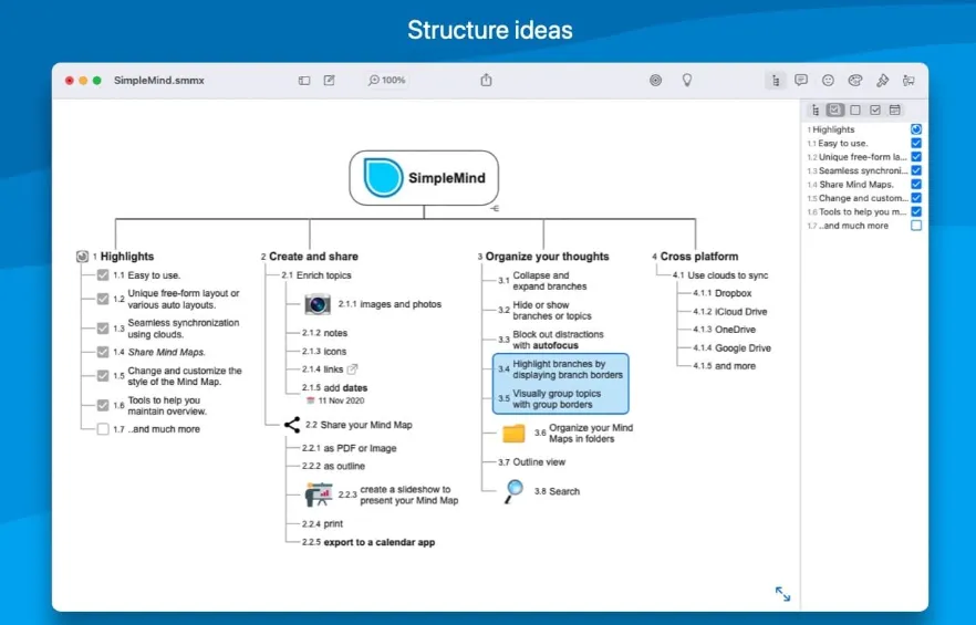 SimpleMind Pro 2.9.2
