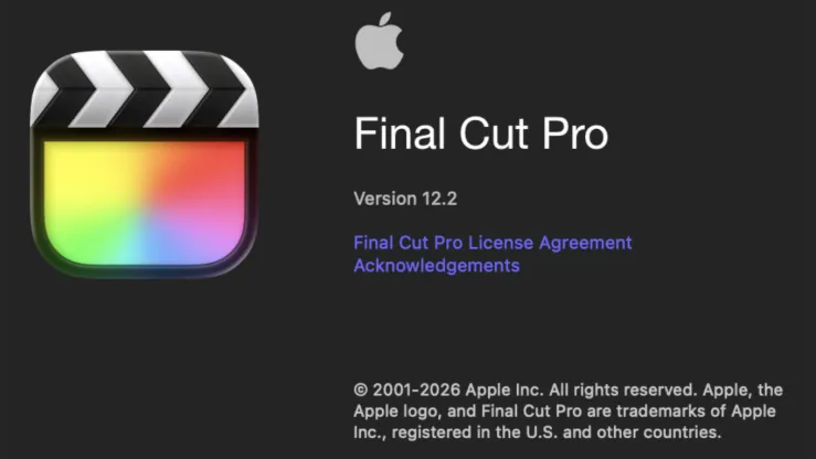 Final Cut Pro 12.2
