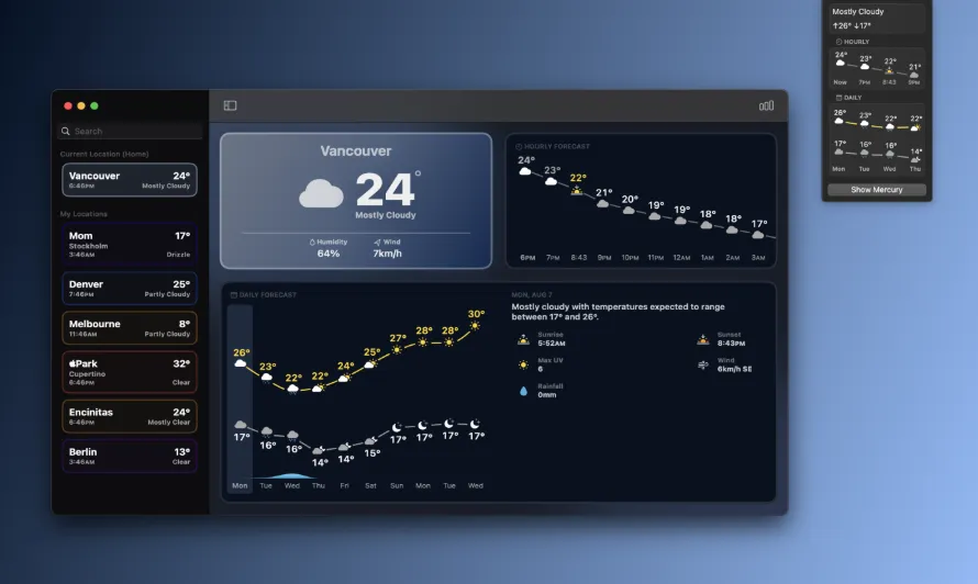 Mercury Weather v3.4.8