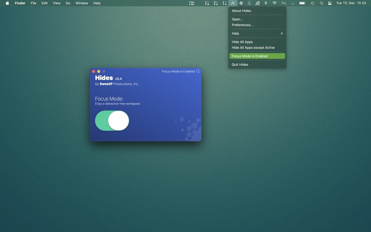 Hides 7.3.0