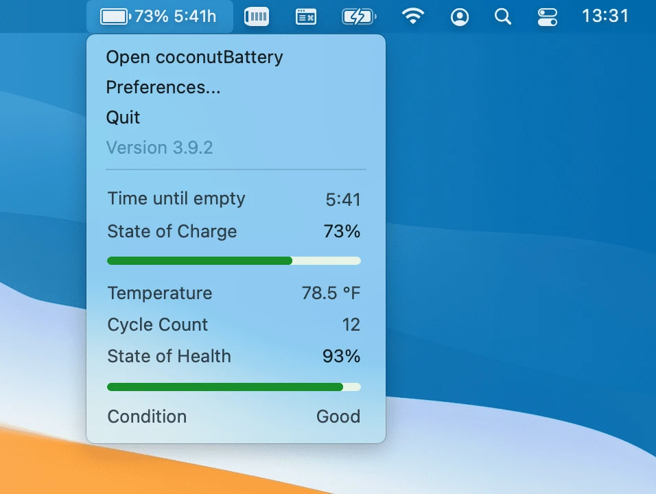 coconutBattery Plus 4.3.0