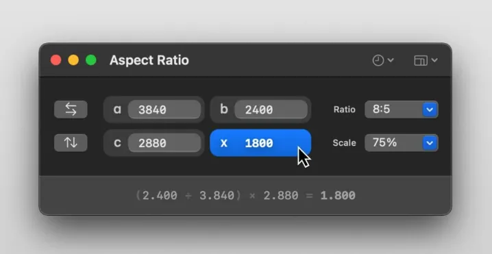 Aspect Ratio Pro 3.5