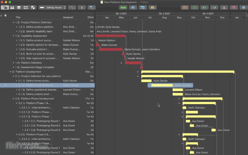 OmniPlan Pro 4.10.3
