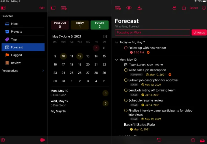 OmniFocus Pro 4.8.12
