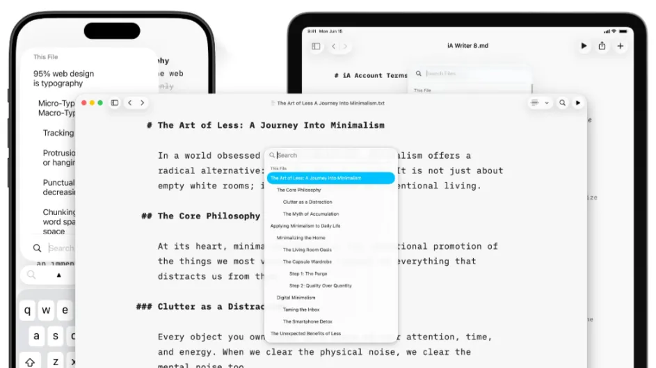 iA Writer 8.0
