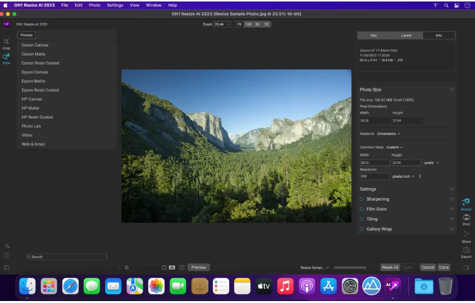 ON1 Resize AI 2026.3 v20.3.0.18187