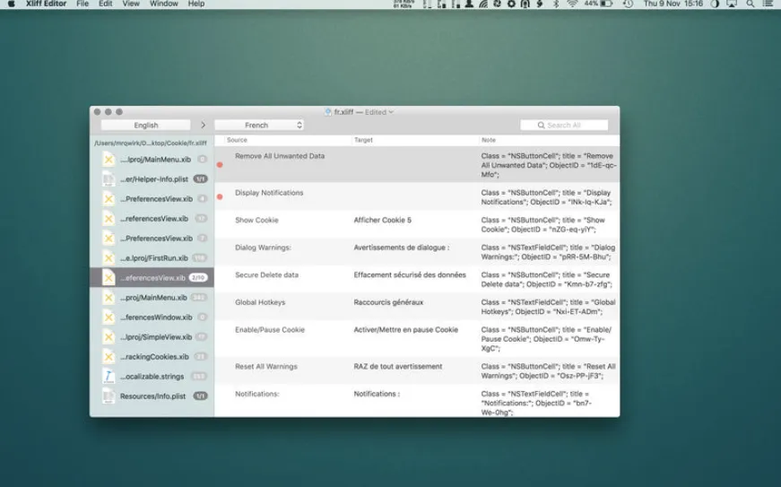 Xliff Editor 3.3.2
