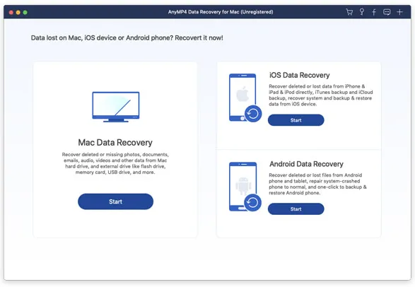 AnyMP4 Data Recovery 1.5.18