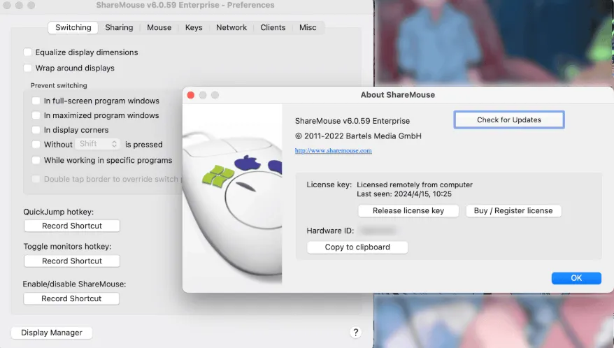 ShareMouse Enterprise 7.0.15