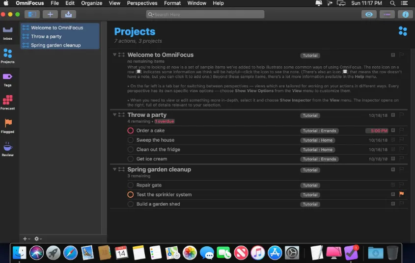 OmniFocus Pro 4.8.8