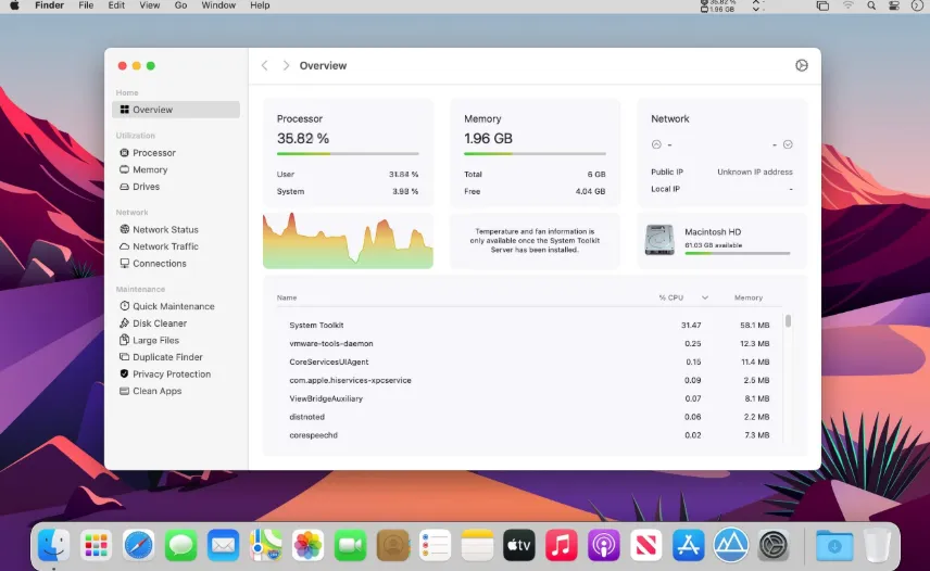 System Toolkit 6.2.0