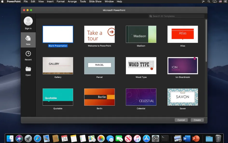 Microsoft Powerpoint v16.106