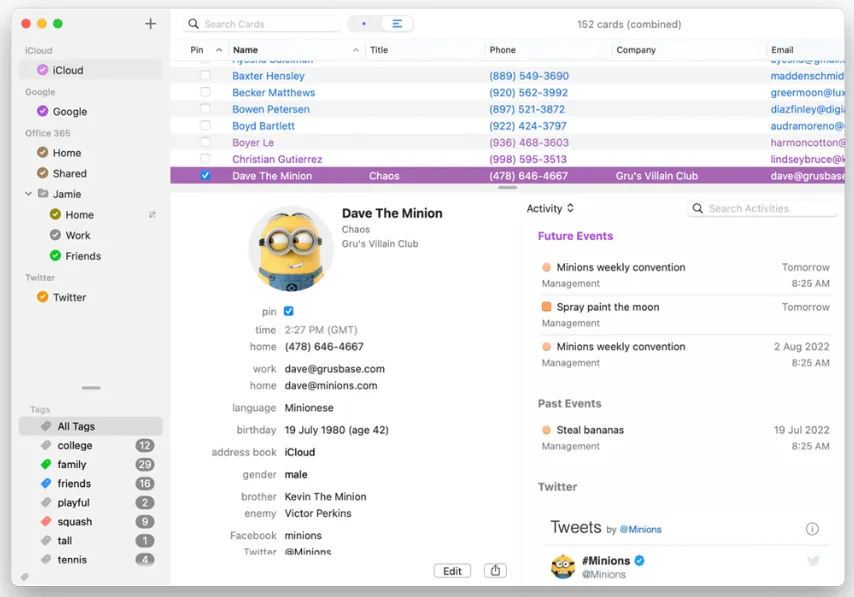 BusyContacts 2026.1.1