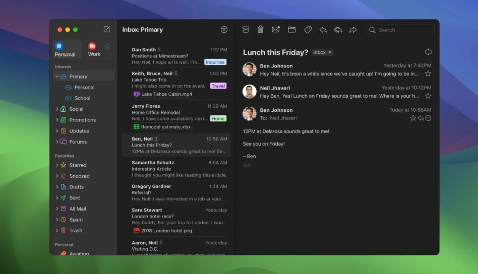 Mimestream 1.9.8