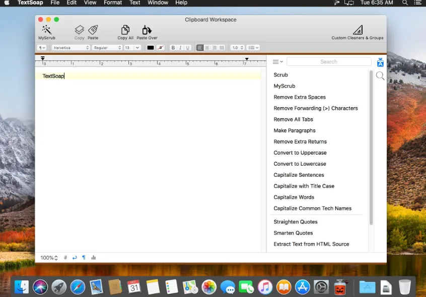 TextSoap 9.7.0