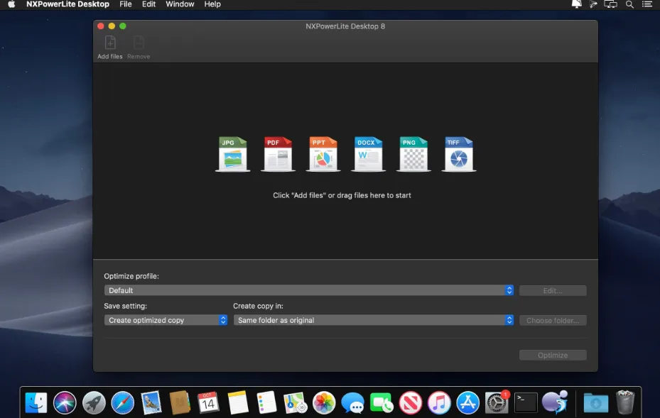 NXPowerLite Desktop 10.3.3