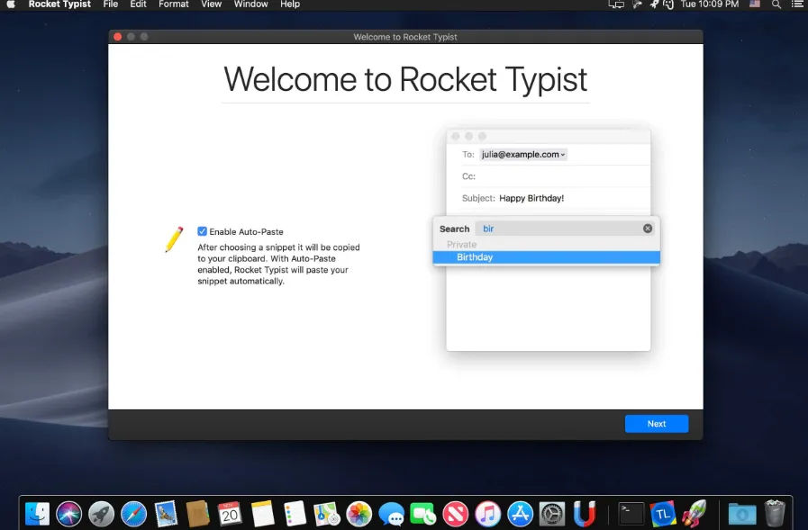 Rocket Typist Pro 3.2.3