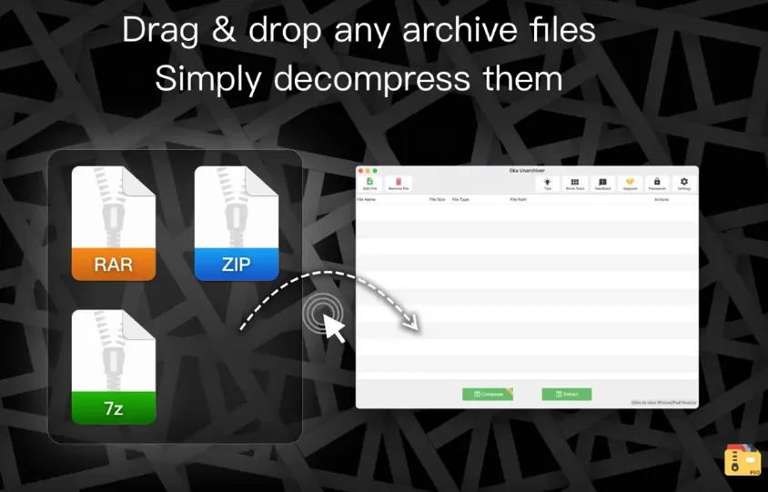 Oka Unarchiver Pro