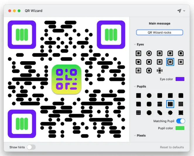 QR Wizard 2.5