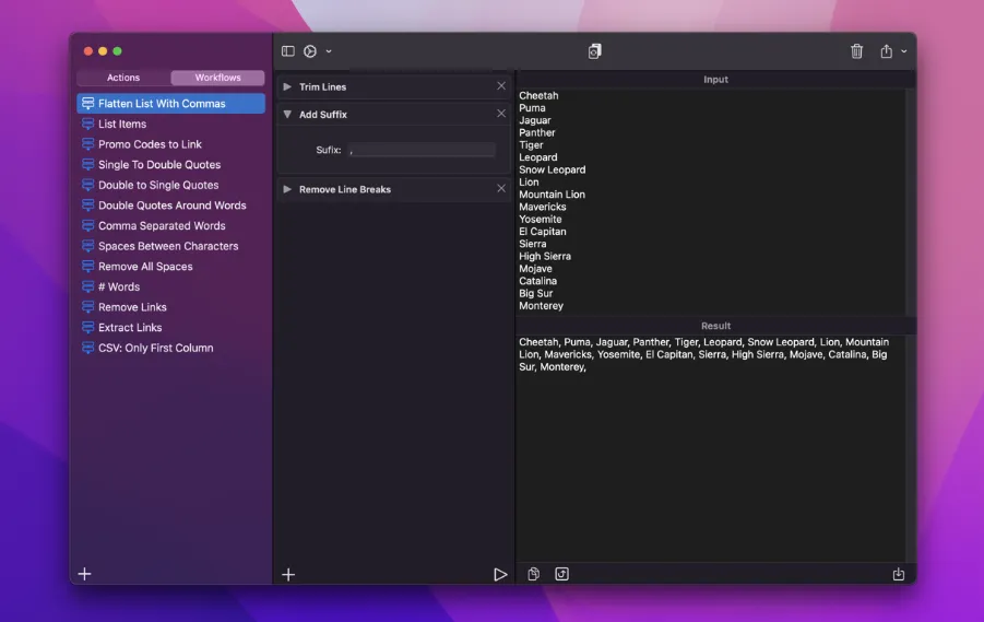 Text Workflow 2.4.1