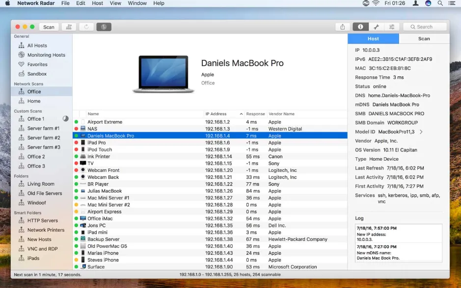 Network Radar 3.1.1