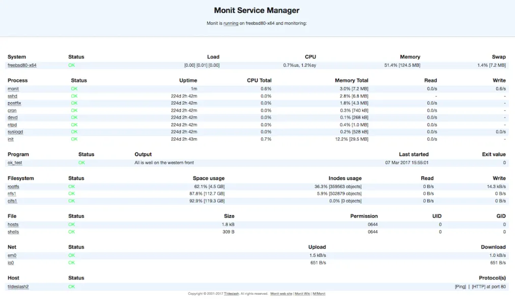 Monit 2.2.2