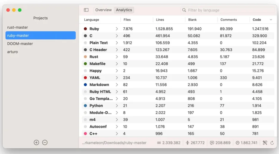CodeCounter 1.3