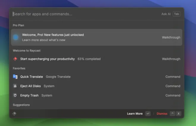 Raycast Pro 1.102.6
