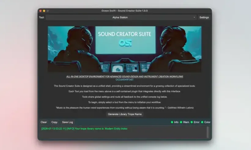 Ocean Swift Sound Creator Suite 1.9.0