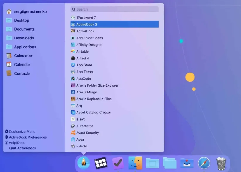 ActiveDock 2.810