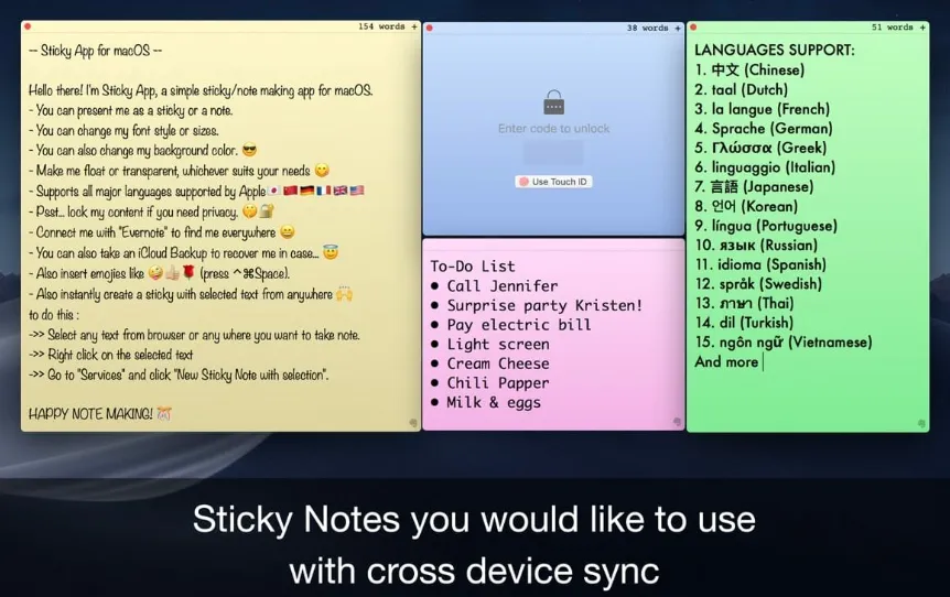 Sticky 2.3