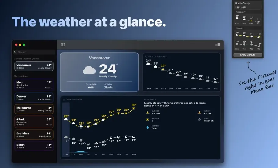 Mercury Weather v3.0.1