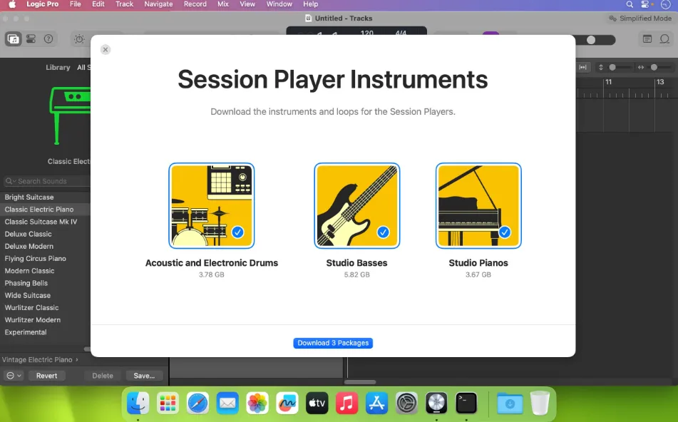 Logic Pro X 11.2.1