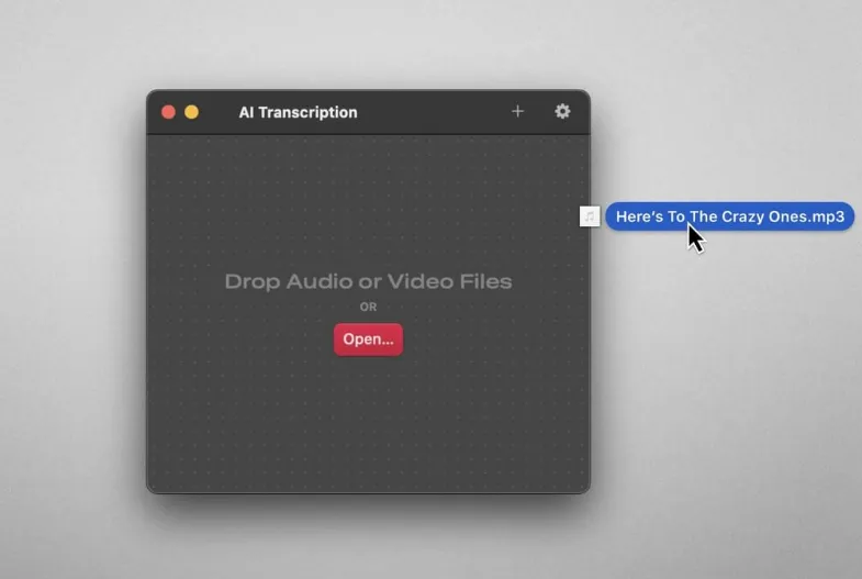 AI Transcription 2.13