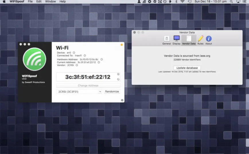 WiFiSpoof 4.0.12