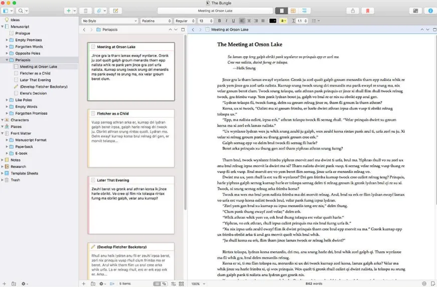 Scrivener 3.5.0