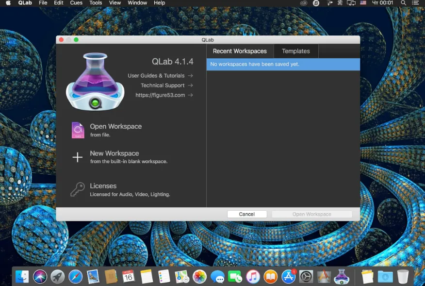 QLab Pro 5.4.11